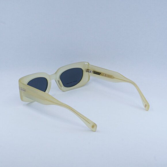Marc Jacobs MJ 1075/S 040G IR Sunglasses Yellow Rectangle Frame, Grey Lenses main image 8
